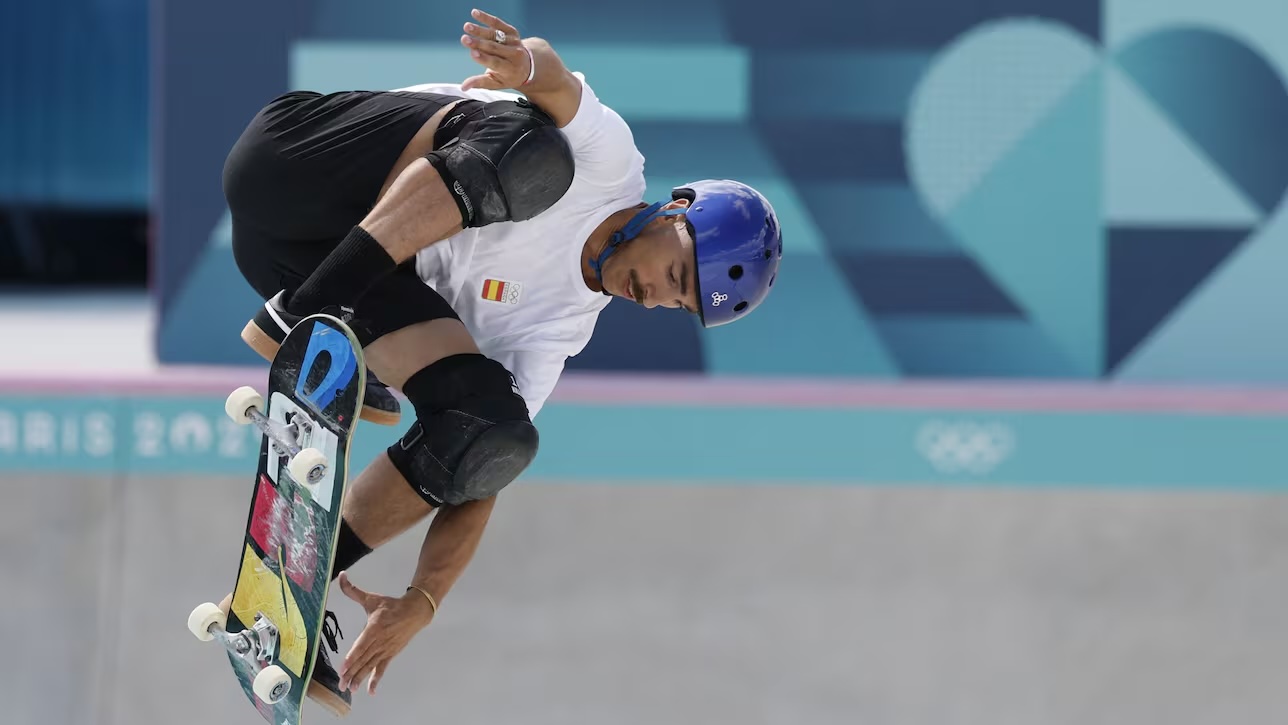 Danny Leon compitiendo en los Juegos Olímpicos de París 2024